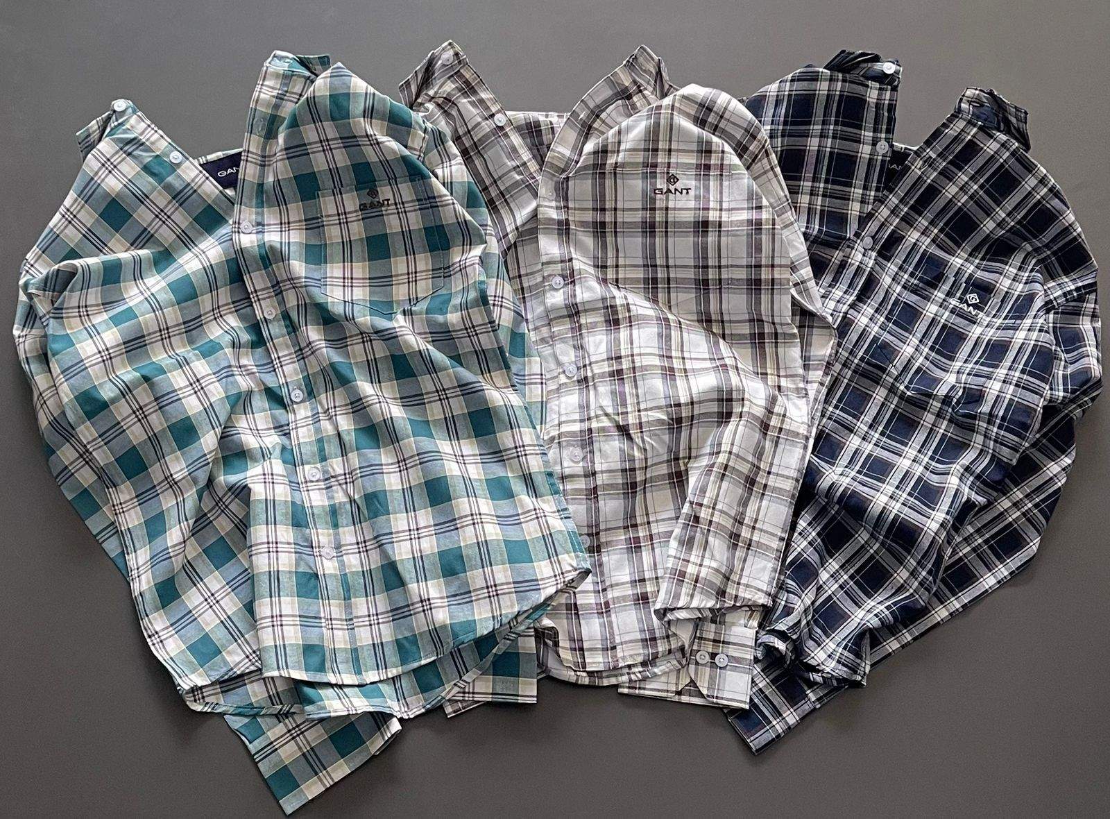 Gant Plaid Long Sleeve Shirts Set