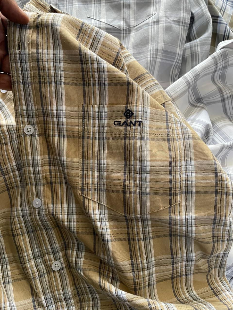 Gant Men's Plaid Button-Up Shirt