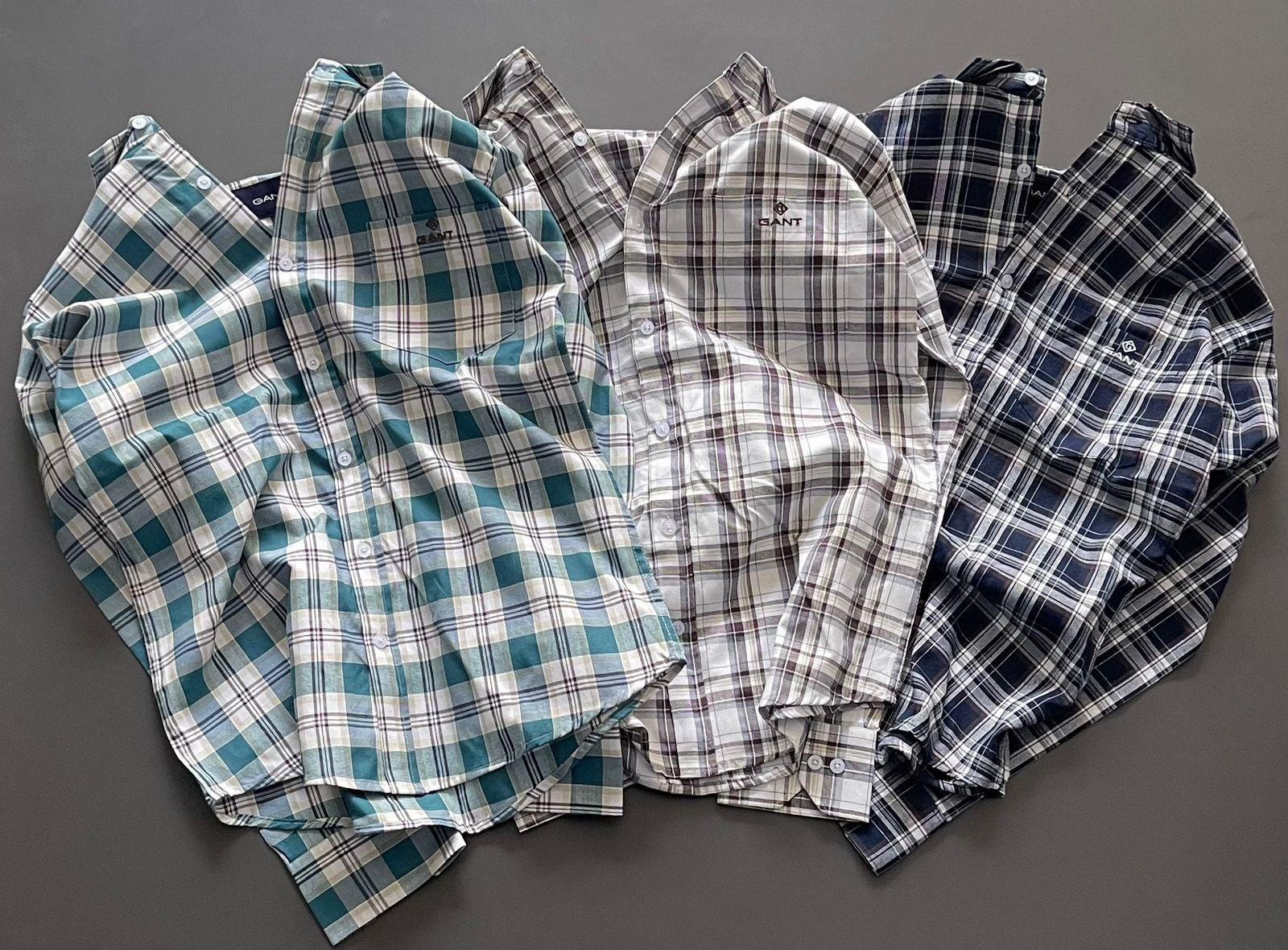 Gant Plaid Long Sleeve Shirts Set