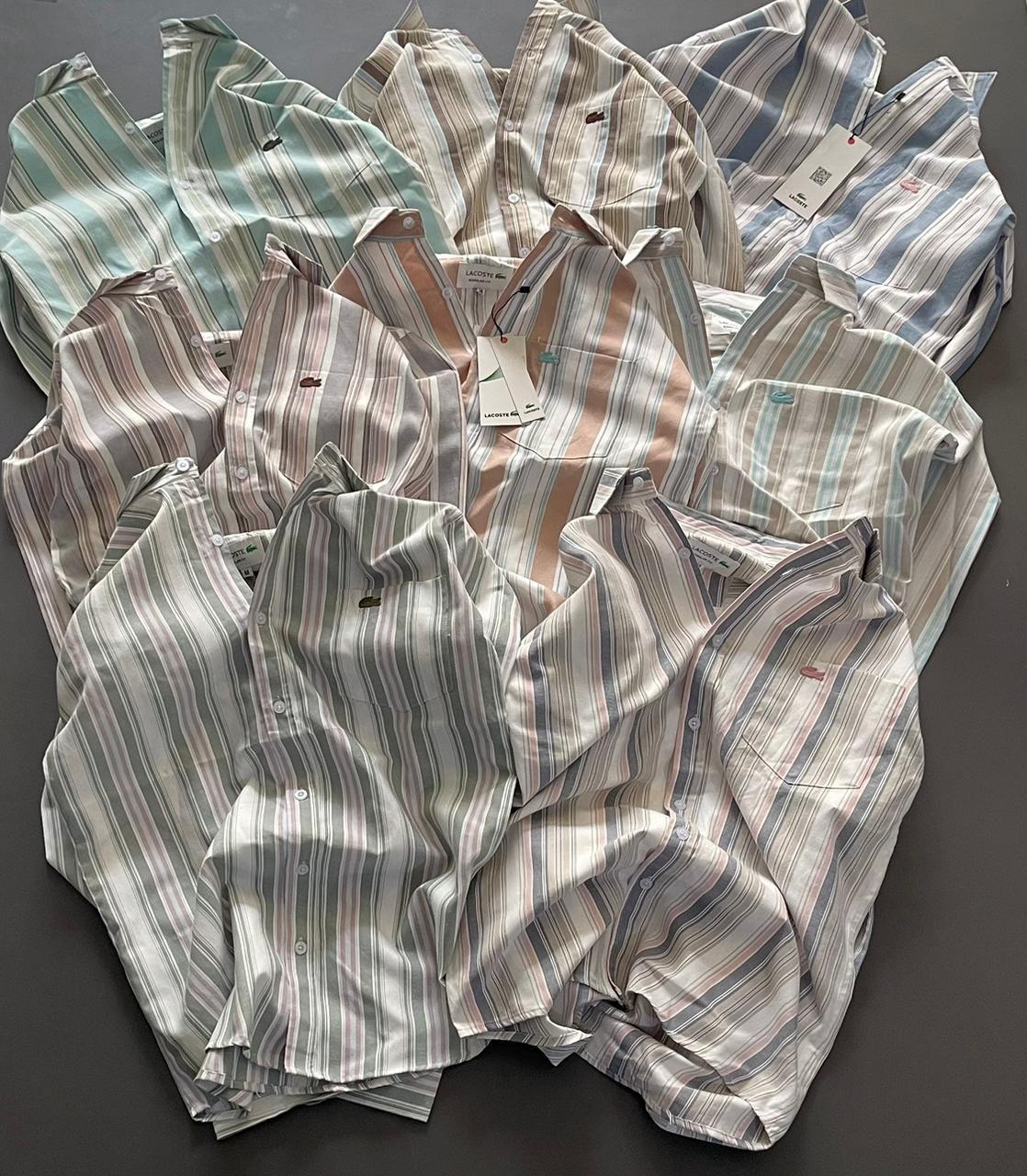 Striped Casual Shirts Bundle